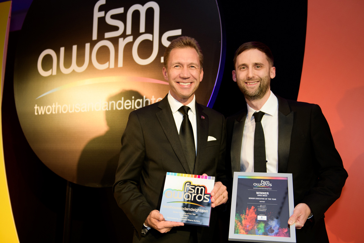 Greg Mace wins Senior Executive of the Year Award