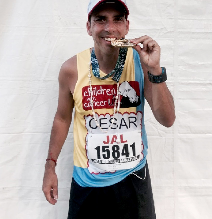 Rapport Ambassador Cesar Mendez named the winner of the HSBC ‘Global Champion of the Year’.